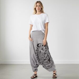 The Veshti Company Low Crotch Loose‎ Boho Harem Pants